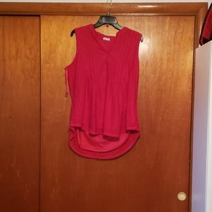 Sleeveless top